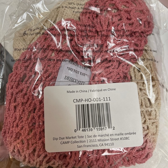 DIP DYED MARKET TOTE - Picture 4 of 4